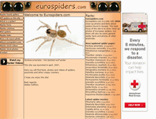 Tablet Screenshot of eurospiders.com